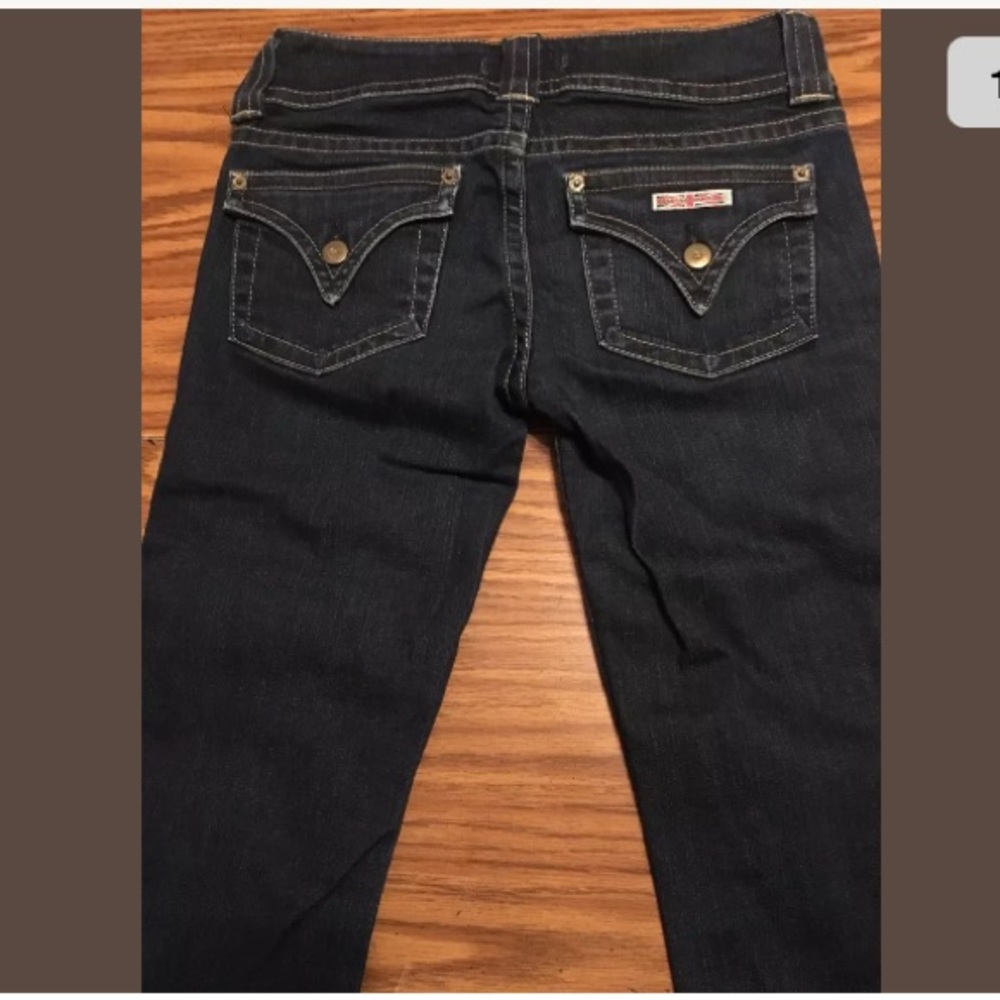Hudson Bootcut flap pocket jeans 27